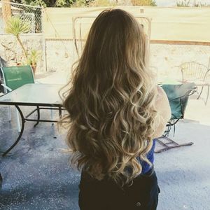 nail extenciones  gel color perm